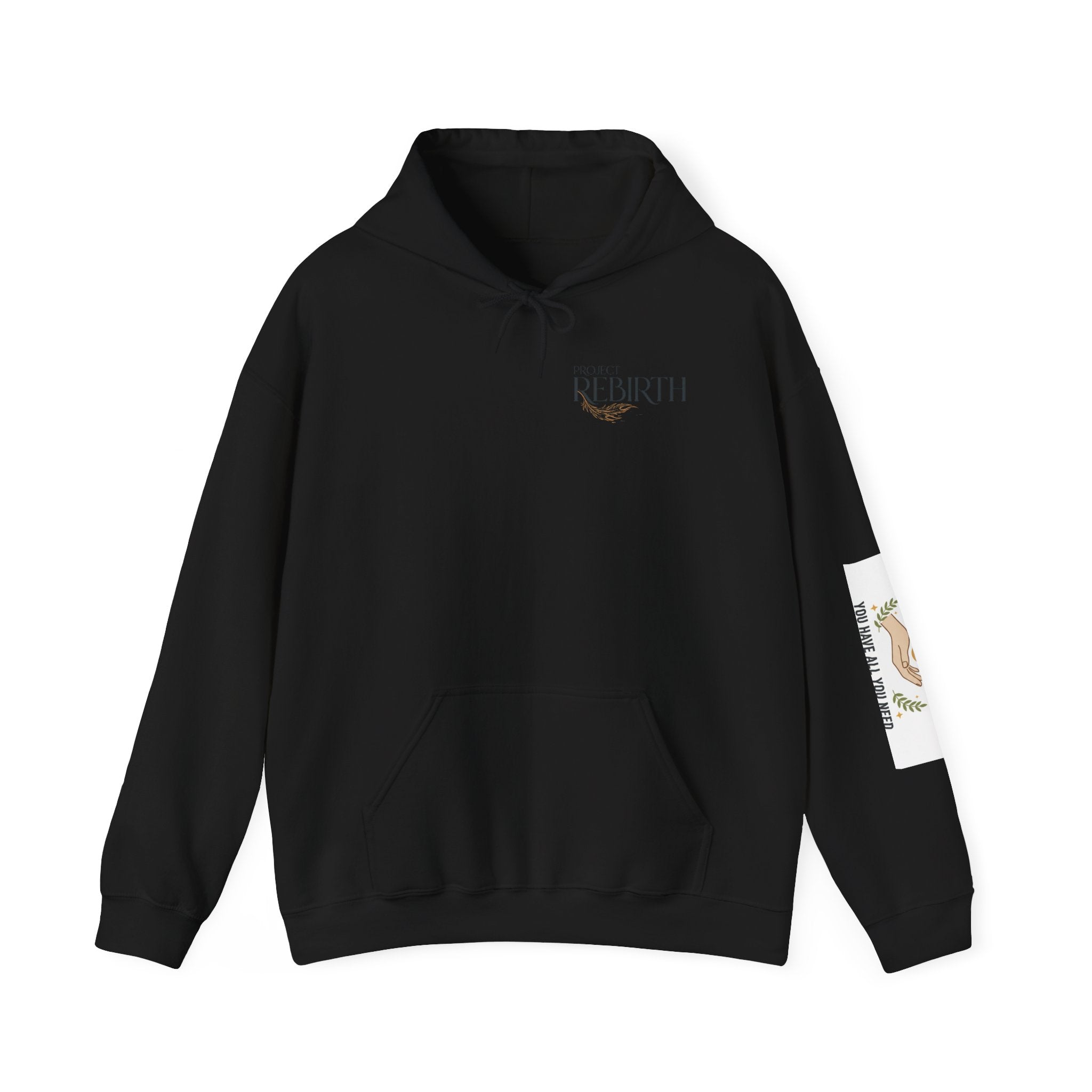 Brave Strong Honest Gym Hoodie — Motivational Workout Sweatshirt